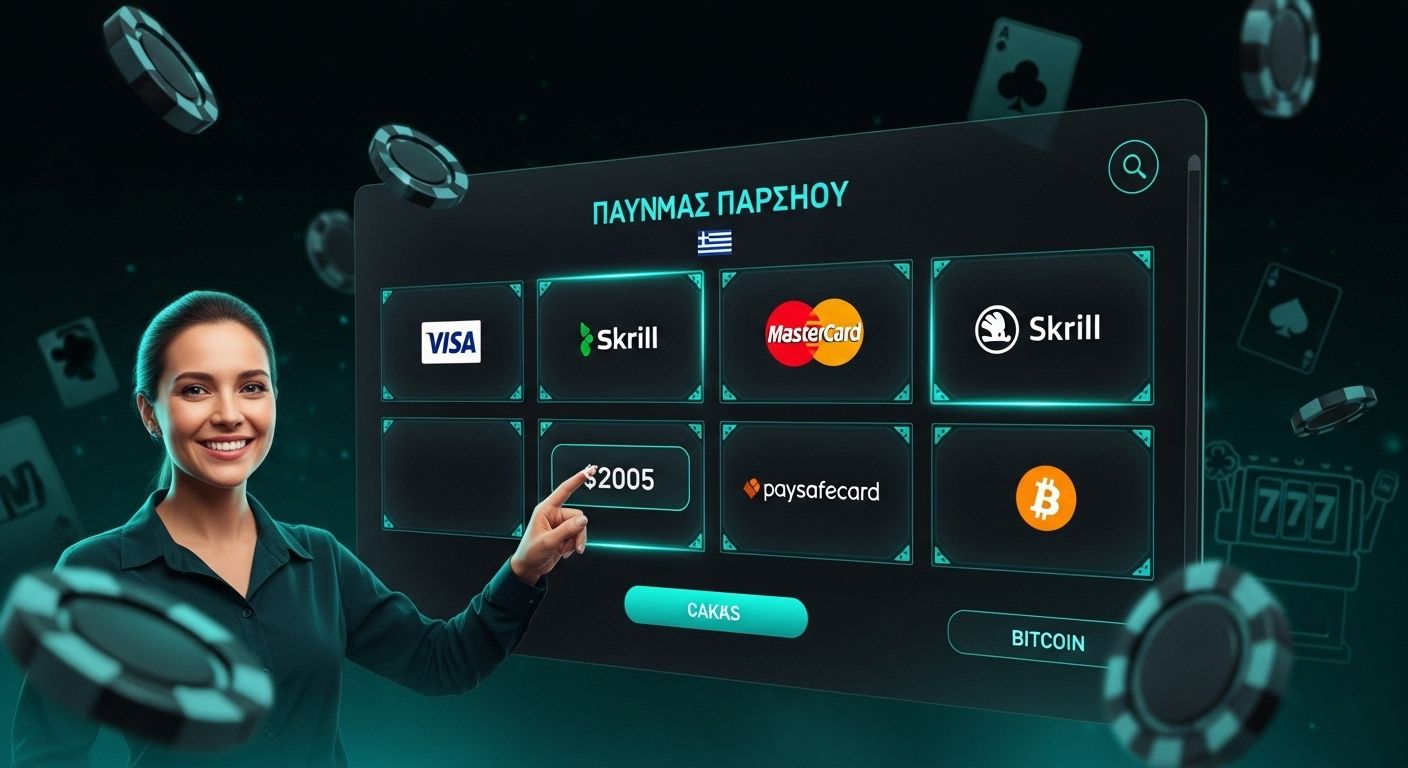 Διαθέσιμες μέθοδοι κατάθεσης instant deposit casino